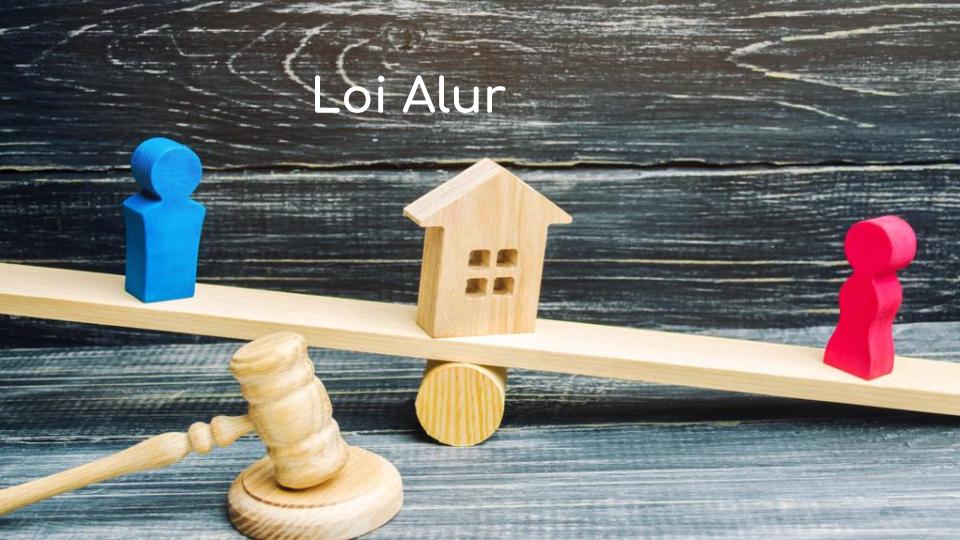 Loi Alur et état des lieux: qu'implique cette loi ?