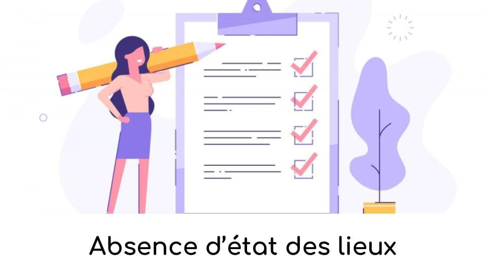 Absence état des lieux