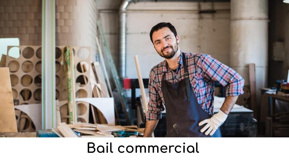 Bail commercial