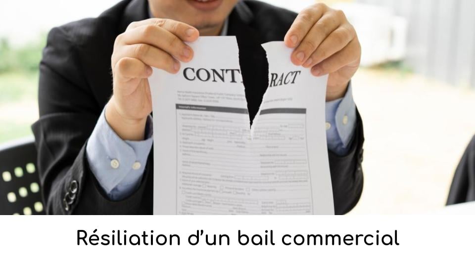 Résiliation bail commercial